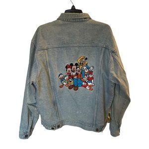 Disney Vintage Character Denim Jacket Blue